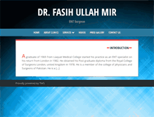 Tablet Screenshot of drfasih.com